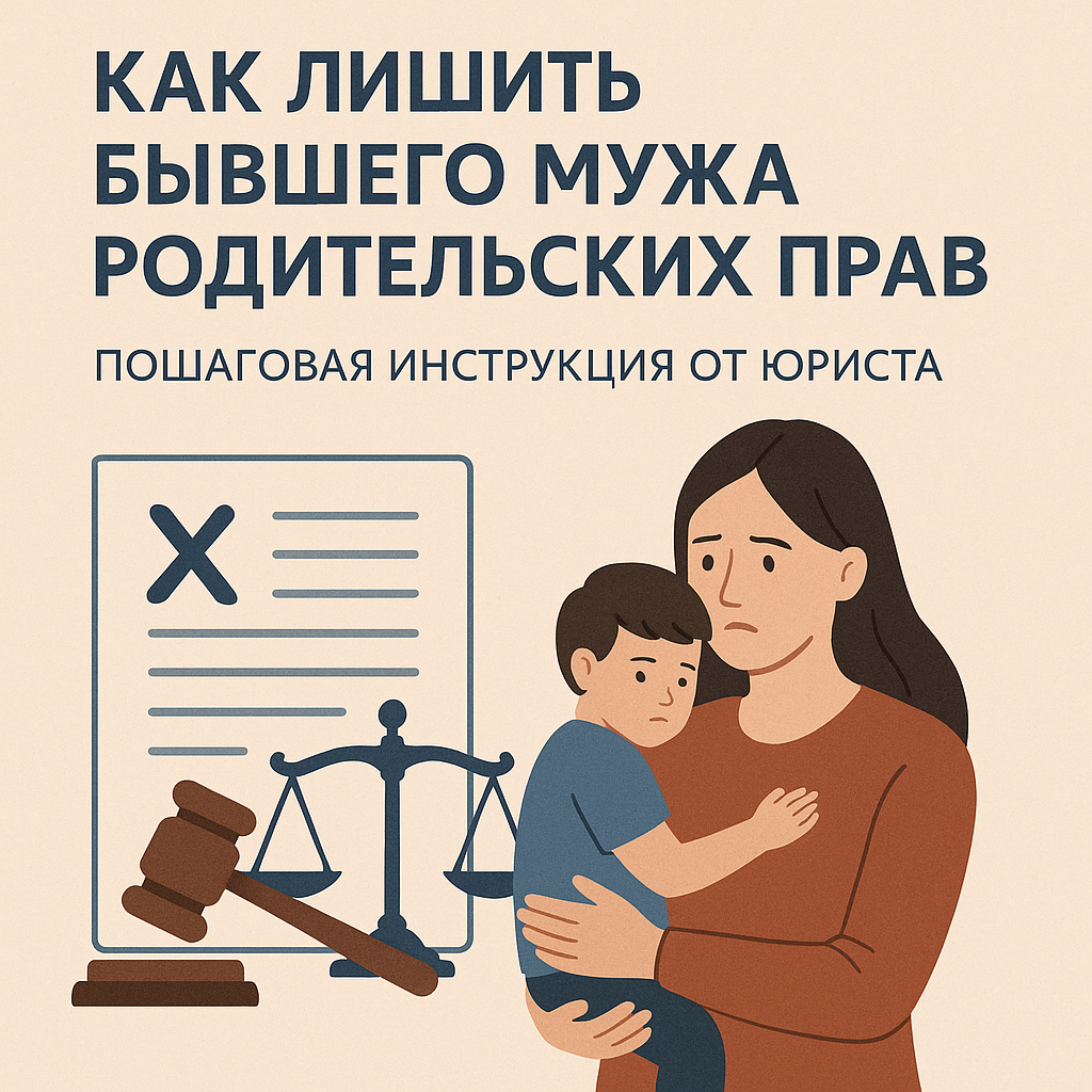 Как лишить прав бывшего мужа
