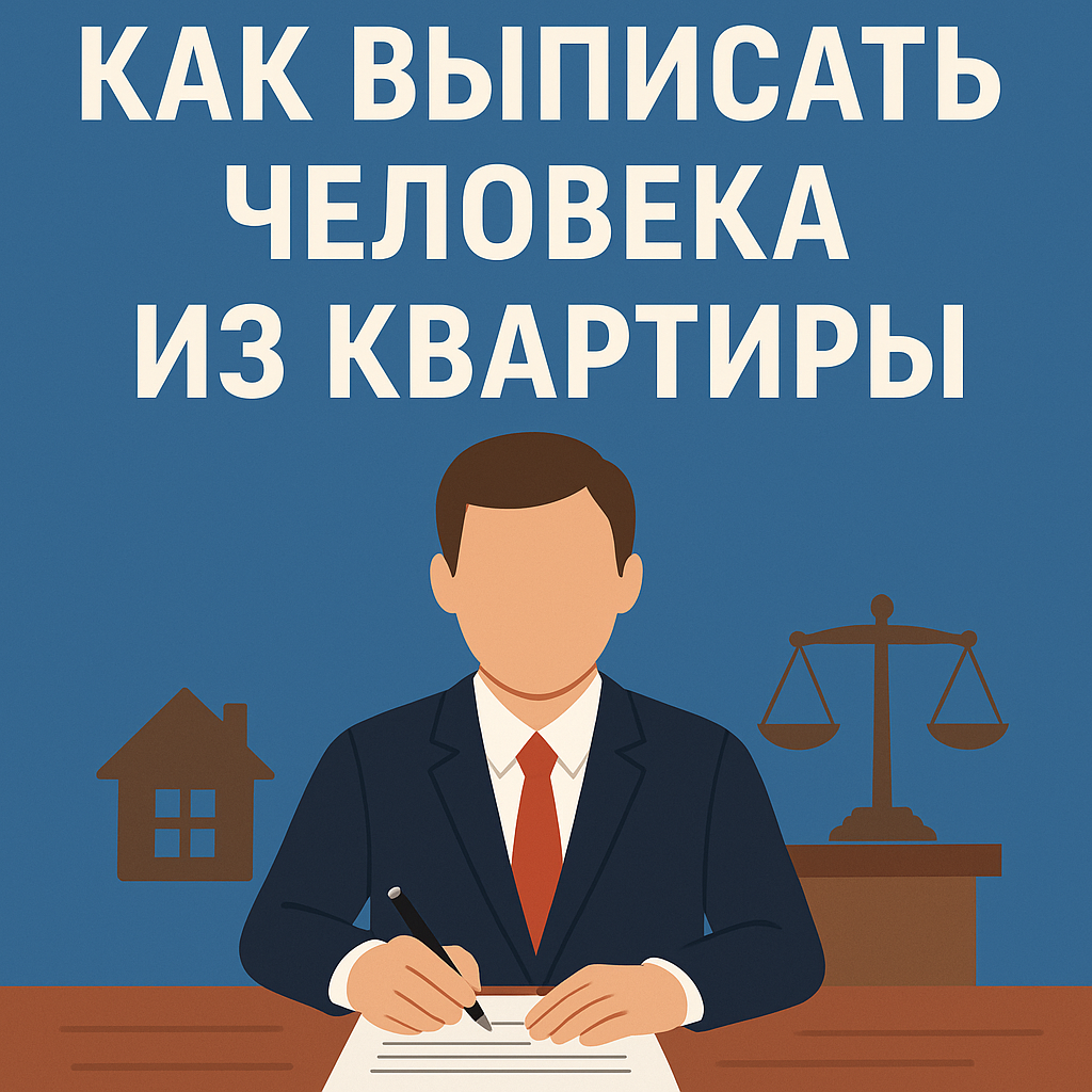 Как выписать человека из квартиры