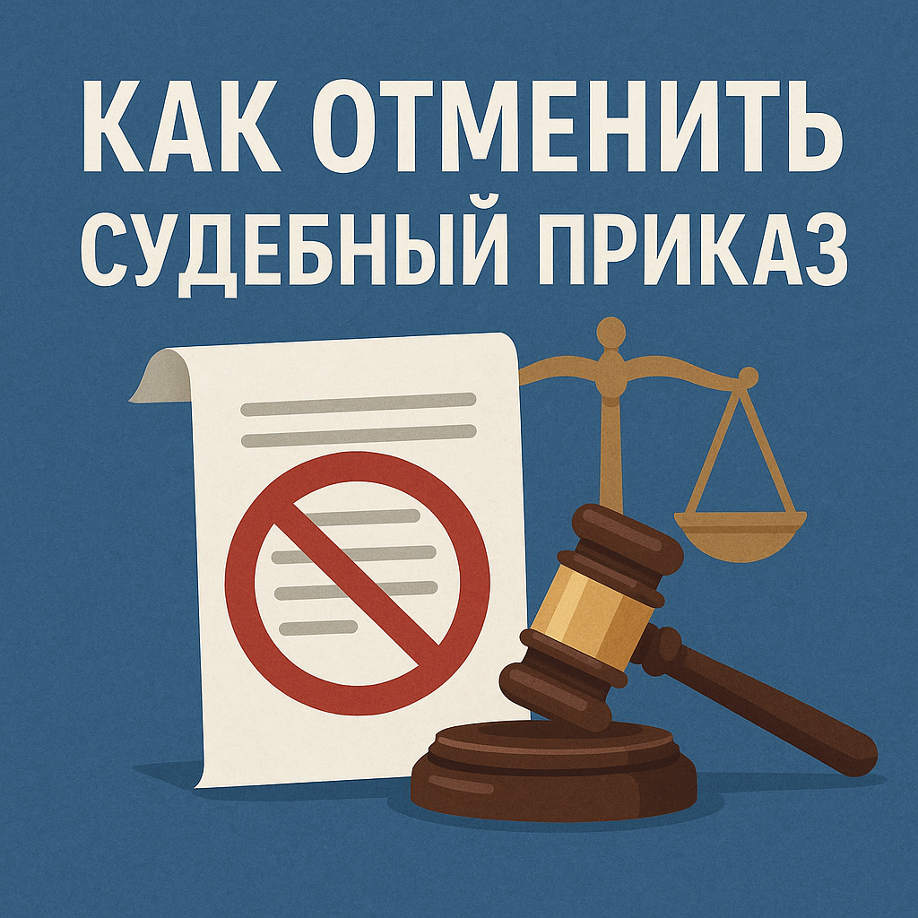 как отменить судебный приказ